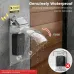 Solar Waterproof Anti-Theft Alarm Bracket Cover for Video Doorbell 100dB Hall Sensor PC Impact Resistant Rainproof Outdoor Smart Home Security Bell Cover