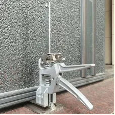 2PCS 12 Inch Heavy-Duty Labor Saving Handle Arm Jack Versatile Drywall Lift Wall Tile Locator and Woodworking Clamp with Adjustable Height 0-145mm 440 Lbs Lift Capacity