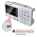 HANMATEK DOS1102 Digital Oscilloscope Portable 110MHz Bandwidth 500 MS/s Sampling 7 Inch LCD Display Dual Channels with Built-in FFT Spectrum Analysis Labview SCPI compatible USB Connectivity