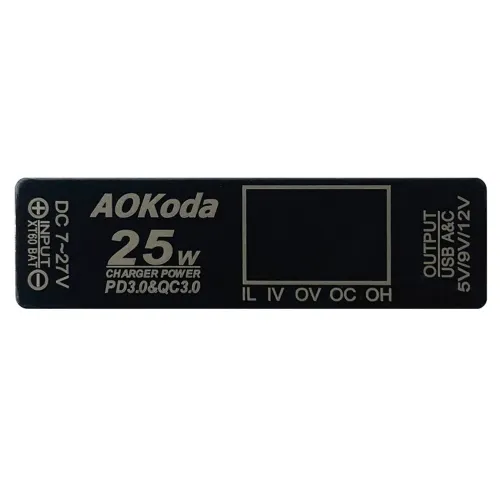 AOKoda QC3.0 Upgraded Version XT60 to PD3.0 Quick Charger Lipo to USB Power Converter