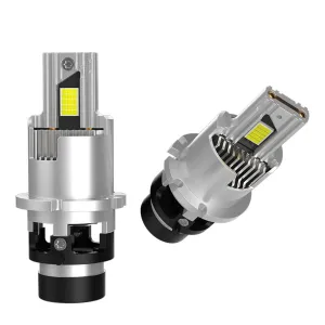 Infitary D2S/D4S 2PCS 70W Car LED Headlights 6500K LED Bulbs Car Lights Fit 99% Of Vehicle Models
