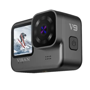 VIRAN V9 4K 60FPS WiFi Anti-shake Action Camera with Remote Control Dual Color Screen Diving Cycling Waterproof Sports Recorder