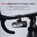 OFFBONDAGWireless Remote Control Bicycle Headlight 200 Meter Long Throw Portable Aluminum Alloy Waterproof Type-Charging Bike Front Light for Outdoor MTB Night Riding Safety