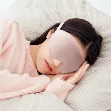 KALOA3Deep Socket Rebound Memory Foam Sleeping Eye Mask Adjustable Strap Light Breathable Face Eyepatch for Deep Sleep Yoga Travel
