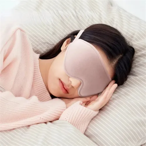 KALOA3Deep Socket Rebound Memory Foam Sleeping Eye Mask Adjustable Strap Light Breathable Face Eyepatch for Deep Sleep Yoga Travel