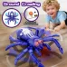 Remote Control Wall Climbing Spider / Green Lizard / Yellow Lizard Model 360 Rotation LED Lights Vacuum Suction Ground Crawling Toy