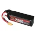 ZOP Power 14.8V 2200mAh 120C 4S LiPo Battery XT60 Plug with Adaper for RC Drone