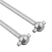2PCS WLtoys 144001 144010 1/14 RC Car Spare Metal Universal Drive Shaft 1282 Vehicles Model Parts