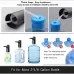 Electric Water Dispenser Pump USB Rechargeable 4W Lightweight Compact Design for Home Kitchen 21.65" Tube Length Multiple Colors
