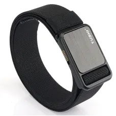 TUSH120cm Metal Buckle Tactical Belt Nylon Wistand Inserting Buckle Military Fan for Men Women