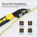 Professional Wire Straightener Stainless Steel Tool Portable Cable Straightening Device Ergonomic Non-Slip Handle Efficient Manual Wire Alignment Tool for Electricians
