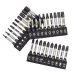 1/4 Screwdriver Bit Set 11pcs Magnetic Drill Bits Hex Shank Impact Driver Torx Cross Hex Plum Blossom Head White Grey