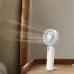 2000mAh USB Mini Fan Double Blade 180 Adjustable Handheld Fan Dual Motor 4 Wind Speed Foldable Neck Hanging Small Fan