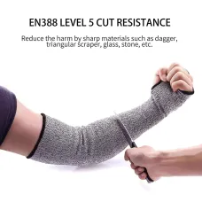 1 Pc  Anti-Cutting Anti-Slashing Arm Guards Anti-Cutting Sleeves With Steel Wire Gloves Level 5 High-Strength Anti-Cutting Sleeves Gloves