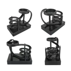 NIKOLATOY Electromagnetic Acceleration Perpetual Motion Machine Model Bulit-in Battery Desktop Ornaments Science Discovery Toys