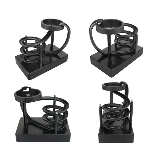 NIKOLATOY Electromagnetic Acceleration Perpetual Motion Machine Model Bulit-in Battery Desktop Ornaments Science Discovery Toys