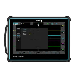 Micsig ATO2004 Digital Oscilloscope Automotive 200MHz 220Mpts Portable oscilloscopes touchscreen Table diagnostic oscilloscope