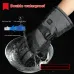TENGOO 1 Pair Uniex Electric Heated Gloves Phone Tablet Touchable 7.4V DCharging Waterproof Winter Keep Warm for Outdoor Sports