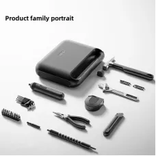 Xiaomi Electric Screwdriver Tool Set 4Nm Type-C Charging Compact Toolbox Household Repair Kit Multitool
