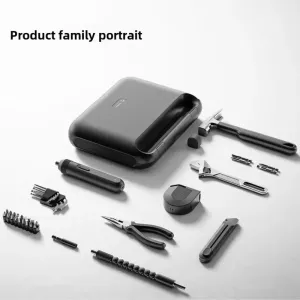 Xiaomi Electric Screwdriver Tool Set 4Nm Type-C Charging Compact Toolbox Household Repair Kit Multitool