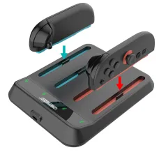 PGTECH GP-371 Switch2 Joy-Con 4-in-1 Charging Dock Magnetic Alignment Type-C Fast Charging Station Switch Gaming Accessories