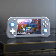 XF43 64G Retro Handheld Gaming Console 4.3 Inch IPS Screen 18000+ Built-in Games 3D Hall Joystick and Triggers Wireless Controller Support HD Output 3000mAh Battery Video Game Player Console