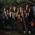 12 Pack Halloween Floating Candles With Wand Remote Control Led Flame Loose Flickering Candle Home Hanging Candles Light