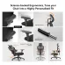 NEWTRAL NT001 Ergonomic Office Chair High Back Desk Chair Standard Version with Unique Adjustable Lumbar Support Adjustable Backrest and Seat Pan Depth Tilt Function Headrest 3D Armrests Computer Chair Black
