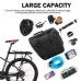 WESBIKING 30L Bicycle Panniers Bag with Rain Cover Wear-resistant Cycling Travel Saddle Bag Night Reflective Bike Rear Luggage Bag for MTB