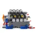 MOC Technology Building Blocks Bricks Power Functions Automotive Speed Gearbox V8 Engine Model Transmission Machinery M L Motor Battery Box DIY Assembling Toys