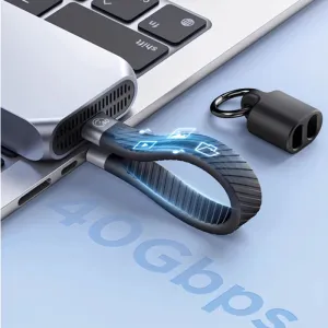 ORICO Thunderbolt5/4 40Gbps USB4 Cable Type C to C PD 240W Fast charging Cable 8K@60Hz for egpu SSD MacBook Air Laptop