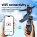 Q3 Portable Action Camera 4K Ultra HD Dual Lens Mini Recorder WiFi Night Vision 2000mAh Battery Loop Recording for Sports Travel Vlogging Outdoor