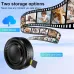 C8 1080P HD Mini Smart Wireless WiFi Camera with 140 Wide Angle Infrared Night Vision Motion Detection App Alerts Two-Way Audio for Indoor and Outdoor Home Security