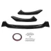 For BMW 1-Series F20 F21 2015~2019 118i 120i M135i M140i M Performance Front Bumper Lip Car Diffuser Body Spoiler Kit