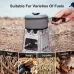 Astrolux Ti-BS1 Titanium Backpacking Stoves Titanium Camping Stove Folding Wood Burning Stove Pocket Stove Portable Lightweight Backpacking Stove for Outdoor Camping Hiking Backpacking Picnic BBQ