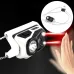 Portable Mini Smart Sensor LEHeadlamp USB Rechargeable Super Bright Running Cycling Head Light Red Warning Light Waterproof Lantern Illuminator Lamp