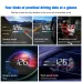 3.5inch LED Screen Car HUD Head-Up Display Car OBD Universal Speedometer Water Temperature High-Definition Suspension Projector