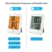 MC40 Indoor Digital Temperature Humidity Meter with Stand Magnet Portable House Office Temperature Monitor Thermometer Hygrometer
