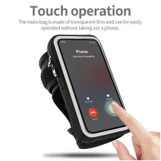 Outdoor Running Touchscreen 7'' Phone Arm Bag Wristpack Sports Waterproof Sweatproof Breathable Cycling Phone Pouch