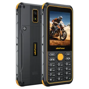 Ulefone Armor Mini 4 64MB RAM 128MB ROM 2.8 inch Unisoc T117 2100mAh IP68 4G Rugged Phone