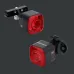 MEROCA XC02 Smart Bike Taillight 100LM LEBrightness 500mAh Battery IPX6 Waterproof Bicycle Warning Light for Electric Bike Mountain Bike