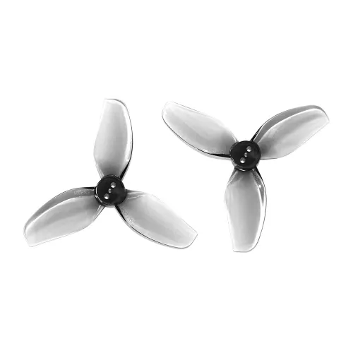 2 Pair / 6 Pairs HQProp T2.8X1.6X3 2816 2.8 Inch 3-Blades Grey Propeller 1.5mm Shaft for RC FPV Racing Drones