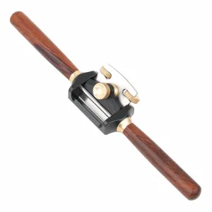 GANWEI Spokeshave MG0-000-0171 42mm Blade with an Aluminum Alloy body Rosewood Handle Precision Planer for Carpentry