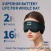 KALOASoft Cotton Bluetooth V5.3 HiFi Music Sleeping Eye Mask Type-USB Charging Headband Shade Eye Mask for Travel Night Sleeping