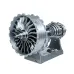 NikolaToy 40cm Middle Size TR900 Turbofan Engine Model Desktop Decorations Science Education Discovery Toys Children Gifts