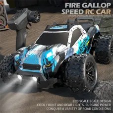 ZLL SG318 PRO Beast 1/20 2.4G 4WD Brushed RC Car LED Light Racing Off-Road High Speed Full Proportional Vehicles Model RTR Toys
