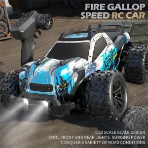 ZLL SG318 PRO Beast 1/20 2.4G 4WD Brushed RC Car LED Light Racing Off-Road High Speed Full Proportional Vehicles Model RTR Toys
