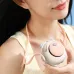 Cute Mini Portable Cooler Fan 900mAh Cartoon Robot Summer Cooling Fans 3-speed Adjustable Rechargeable Hanging Neck Fan