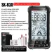 SK-83A/B Smart Multimeter 600V 10A 6000 Counts Auto Range NCV Backlit LCD Rechargeable Battery Capacitance Temperature Measurement