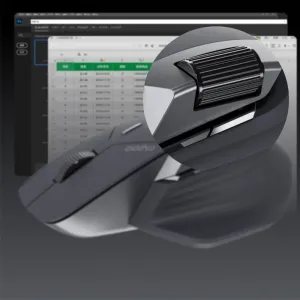 Rapoo MT760NL Tri-mode Gaming Mouse PAW3311 Sensor 2KHz Return Rate 12000DPI Ergonomics Low Latency Nearlink/bluetooth/Wired E-sports Mice for PC Laptop Computer